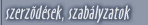 szerz�d�sek szab�lyzatok